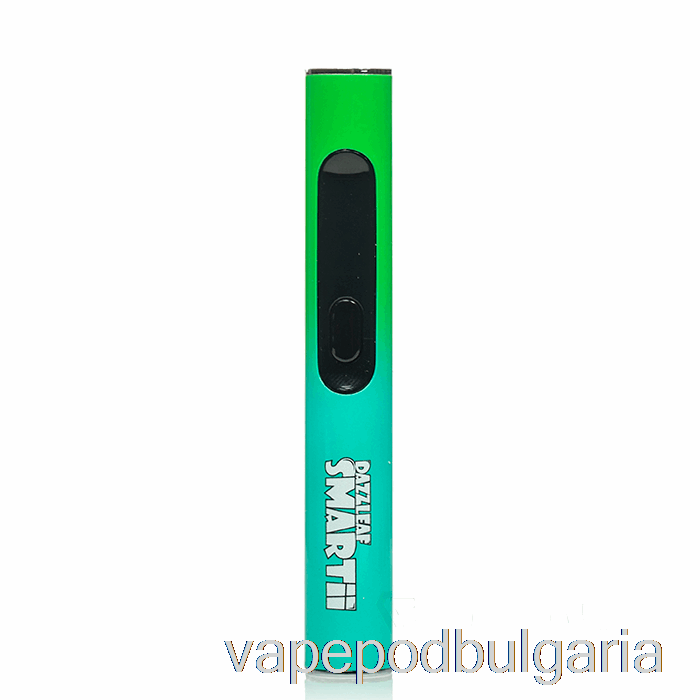 Vape 10000 Дръпки Dazzleaf Smartii 510 батерия зелена